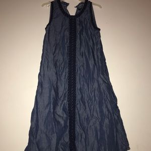 Denim looking dress
